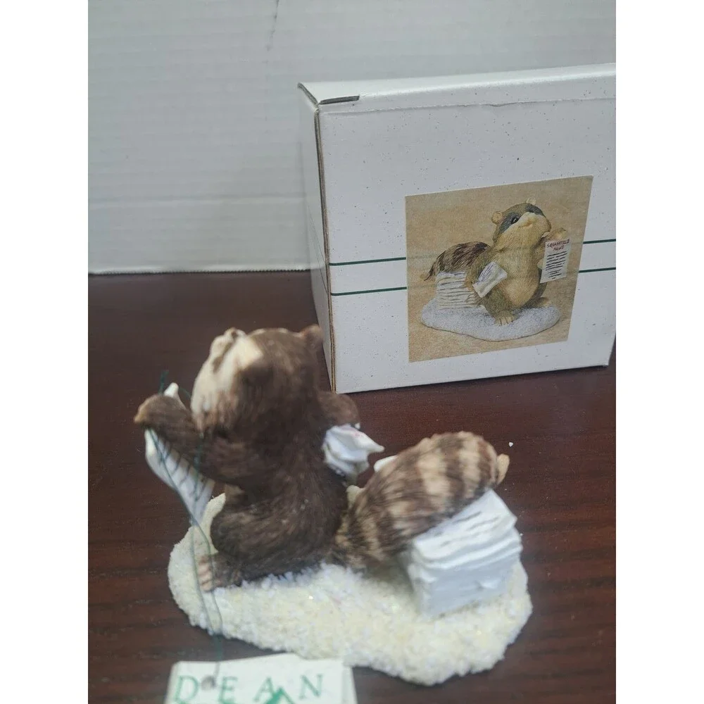 Charming Tails Extra Extra Figurine